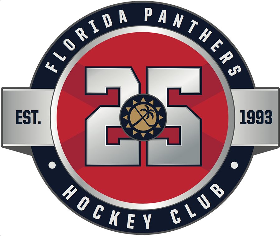 Florida Panthers 2019 Anniversary Logo DIY iron on transfer (heat transfer)